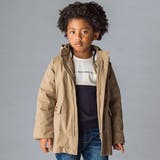 ベージュ | リップストップ&ボア3WAYコート(110~160cm) | WASK