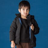 ブラック | 袖・フード取り外しダウンジャケット(110~160cm) | WASK