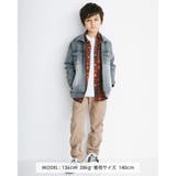 ジップアップ Gジャン ライトオンス デニム (100~160cm) | WASK | 詳細画像3 