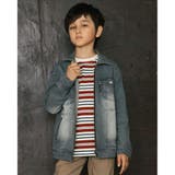 ジップアップ Gジャン ライトオンス デニム (100~160cm) | WASK | 詳細画像7 