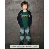 スクール ロゴ エンブレム ポンチ パーカー (100~160cm) | WASK | 詳細画像3