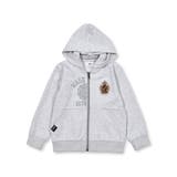 スクール ロゴ エンブレム ポンチ パーカー (100~160cm) | WASK | 詳細画像6