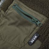 ボア ナイロンツイル 切り替え 中綿 ジャケット (100~160cm) | WASK | 詳細画像13