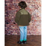 ボア ナイロンツイル 切り替え 中綿 ジャケット (100~160cm) | WASK | 詳細画像5