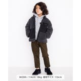 ボア ナイロンツイル 切り替え 中綿 ジャケット (100~160cm) | WASK | 詳細画像6