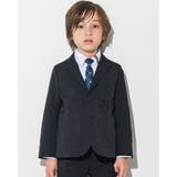 ブラック | フォーマル エンブレム ツイル ナイロン ジャケット (110~160cm) | WASK