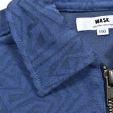 【お揃い】音波柄ビッグカラーニットジャガードジャケット(100~160cm) | WASK | 詳細画像14