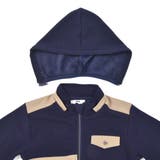 エステル裏起毛リップストップポケットパーカー(100~160cm) | WASK | 詳細画像10