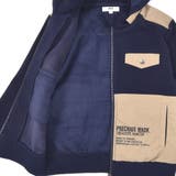 エステル裏起毛リップストップポケットパーカー(100~160cm) | WASK | 詳細画像14