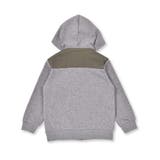 エステル裏起毛リップストップポケットパーカー(100~160cm) | WASK | 詳細画像16