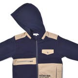 エステル裏起毛リップストップポケットパーカー(100~160cm) | WASK | 詳細画像9