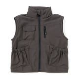 袖取り外しワークポケットジャケット(100~160cm) | WASK | 詳細画像7