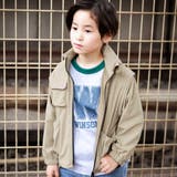 ベージュ | 袖取り外しワークポケットジャケット(100~160cm) | WASK