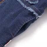 フリンジストレッチデニム中綿キルトジャケット(110~160cm) | WASK | 詳細画像11 