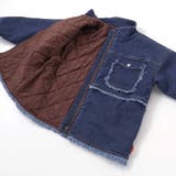 フリンジストレッチデニム中綿キルトジャケット(110~160cm) | WASK | 詳細画像13 