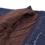 フリンジストレッチデニム中綿キルトジャケット(110~160cm) | WASK | 詳細画像14 