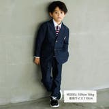 オックスワンポイント刺しゅう長袖レギュラーシャツ(110~160cm) | WASK | 詳細画像2 