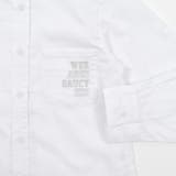 オックスワンポイント刺しゅう長袖レギュラーシャツ(110~160cm) | WASK | 詳細画像6 