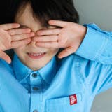 カラー織ネームストライプシャツ(110~160cm) | WASK | 詳細画像4