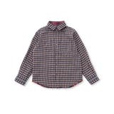 チェック柄リバーシブルガーゼシャツ(100~160cm) | WASK | 詳細画像11