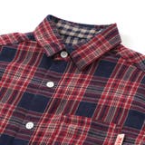 チェック柄リバーシブルガーゼシャツ(100~160cm) | WASK | 詳細画像13