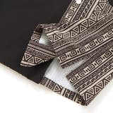 【お揃い】ネイティブ柄切り替えアロハウェザーシャツ(100~160cm) | WASK | 詳細画像13 