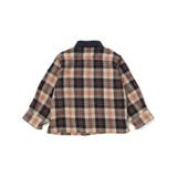 配色胸ポケットカルゼチェックシャツ(100~160cm) | WASK | 詳細画像5