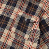 配色胸ポケットカルゼチェックシャツ(100~160cm) | WASK | 詳細画像7