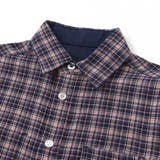 リバーシブルガーゼチェックシャツ(110~160cm) | WASK | 詳細画像10
