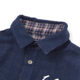 リバーシブルガーゼチェックシャツ(110~160cm) | WASK | 詳細画像15