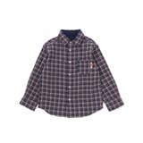 リバーシブルガーゼチェックシャツ(110~160cm) | WASK | 詳細画像6