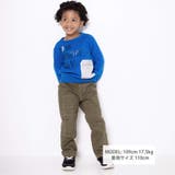 シルバー合皮ポケットロゴ裏起毛トレーナー(100~160cm) | WASK | 詳細画像3