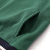 ラインリブホックカレッジ刺しゅう裏毛トレーナー(100~160cm) | WASK | 詳細画像12