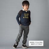 ロゴ刺しゅう襟付きトレーナー(110~160cm) | WASK | 詳細画像2 