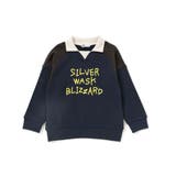 ロゴ刺しゅう襟付きトレーナー(110~160cm) | WASK | 詳細画像4 