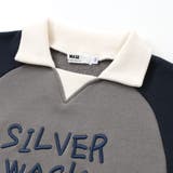 ロゴ刺しゅう襟付きトレーナー(110~160cm) | WASK | 詳細画像8 