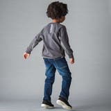 ドロスト異素材トレーナー(100~160cm) | WASK | 詳細画像3