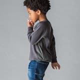 ドロスト異素材トレーナー(100~160cm) | WASK | 詳細画像5