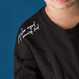 円形切り替えBIG裏毛トレーナー(100~160cm) | WASK | 詳細画像4