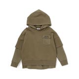 レイヤード風BIGフーディトレーナー(110~160cm) | WASK | 詳細画像17