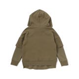 レイヤード風BIGフーディトレーナー(110~160cm) | WASK | 詳細画像18