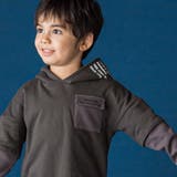 レイヤード風BIGフーディトレーナー(110~160cm) | WASK | 詳細画像4