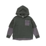 レイヤード風BIGフーディトレーナー(110~160cm) | WASK | 詳細画像6