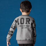 ロゴプリント配色ステッチBIGトレーナー(110~160cm) | WASK | 詳細画像1