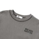 ロゴプリント配色ステッチBIGトレーナー(110~160cm) | WASK | 詳細画像10