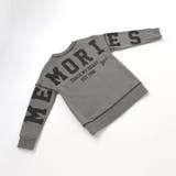 ロゴプリント配色ステッチBIGトレーナー(110~160cm) | WASK | 詳細画像12