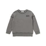 ロゴプリント配色ステッチBIGトレーナー(110~160cm) | WASK | 詳細画像8