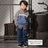 ボア切り替えハーフジップトレーナー(110~160cm) | WASK | 詳細画像2