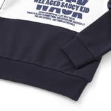 バイカラーロゴ裏毛トレーナー(100~160cm) | WASK | 詳細画像10 