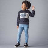 バイカラーロゴ裏毛トレーナー(100~160cm) | WASK | 詳細画像6 